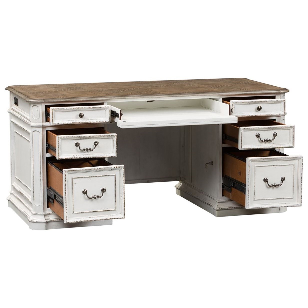 Liberty Furniture Magnolia Manor Office 244HOJDSK Traditional